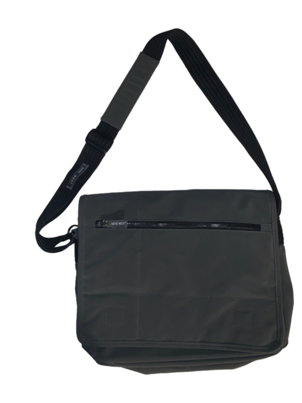 Women's Nine West dark grey Crossbody messenger laptop Bag One Size